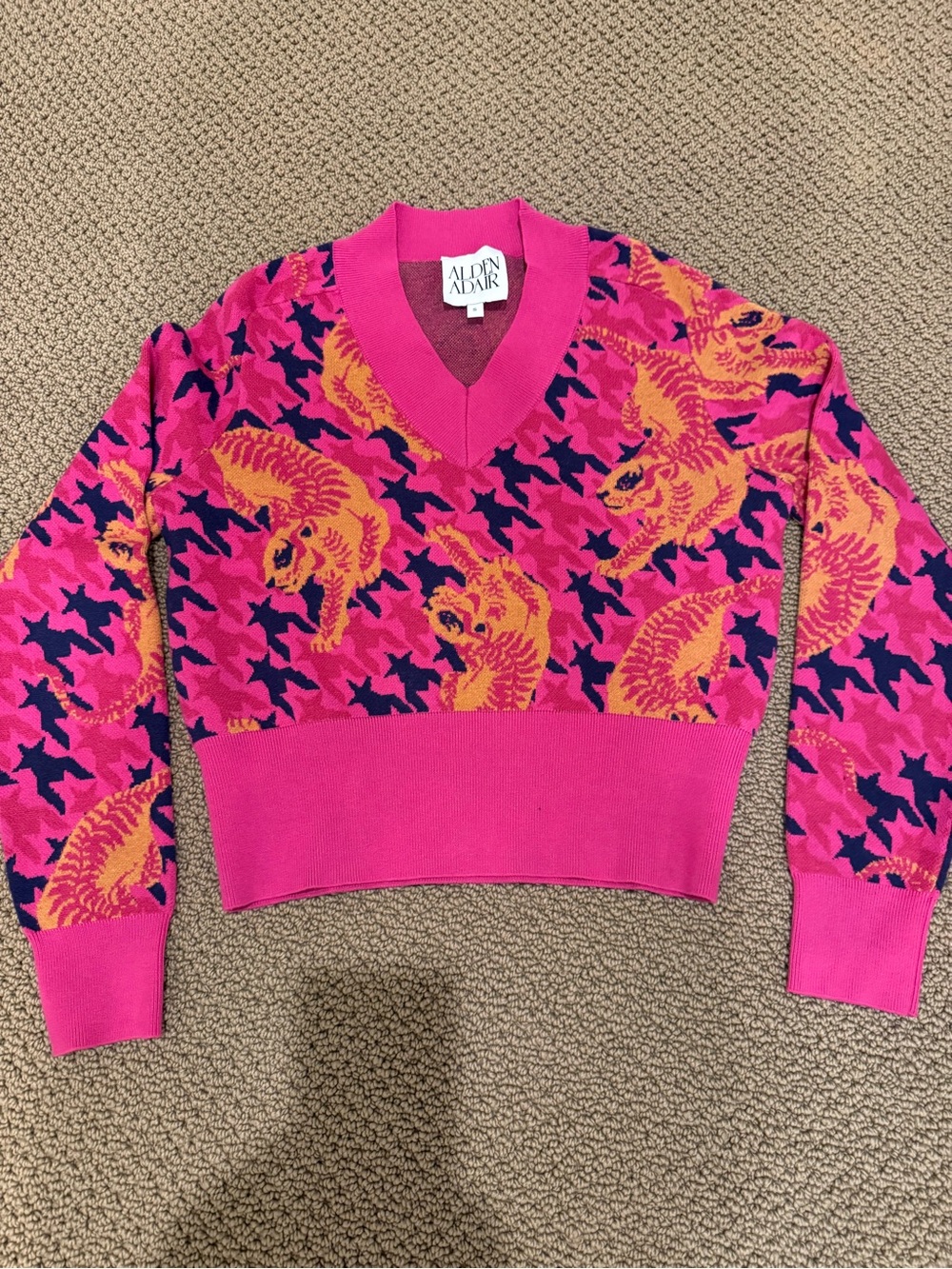 Alden Adair Hot Pink Party Prowl Aspen, Size Small